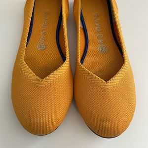 Rothy’s The Flat in Lemon Drop, 9